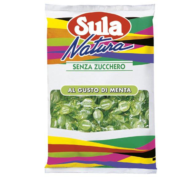 Sula - 09412100 - Caramelle Sula - gusto menta - Sula - busta 1 kg