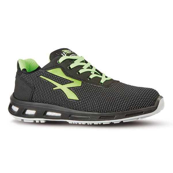 U-Power - RL20356-39 - Calzatura di sicurezza Strong S3 - pelle idrorepellente - numero 39 - grigio-verde scuro - U-Power