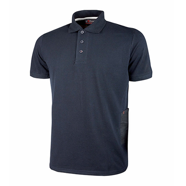 U-Power - EY125DB-XL - Polo a maniche corte Gap - taglia XL - blu - U-Power - conf. 3 pezzi