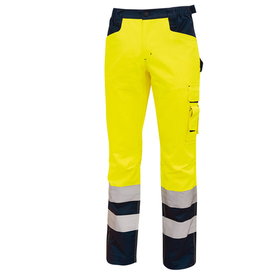 U-Power - HL156YF-XL - Pantalone invernale alta visibilitA' Beacon - giallo fluo - taglia XL - U-Power