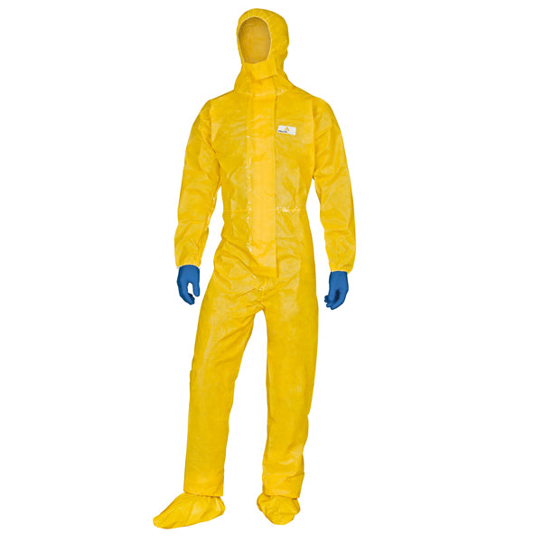 DELTAPLUS - DT300XG - Tuta di protezione Deltachem - taglia XL - giallo - Deltaplus