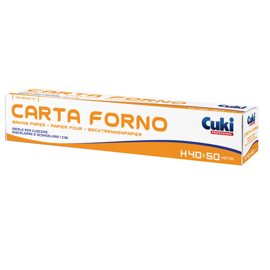 Cuki Professional - 4540050 - Rotolo Carta Forno - 400 mm x 50 mt - Cuki Professional