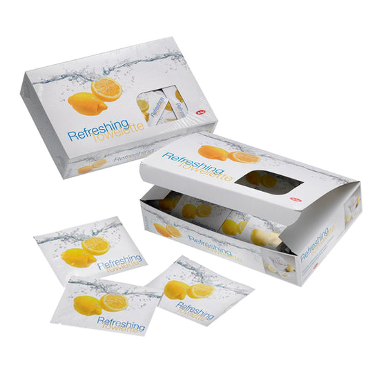 Leone - T6304.C100 - Salviette al limone di Sorrento - Leone - box 100 pezzi