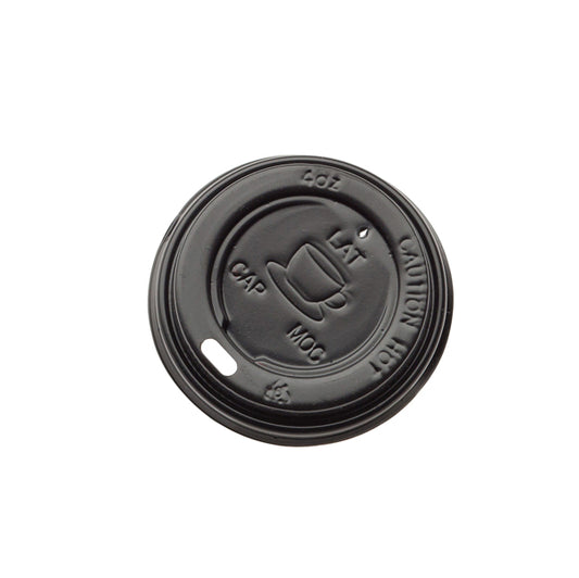 Leone - H0740 - Tappo per bicchiere da 115 ml - polistirene - nero - Leone - conf. 1000 pezzi