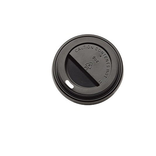 Leone - H0742 - Tappo in polistirene per bicchiere da 290 ml - nero - Leone - conf. 1000 pezzi