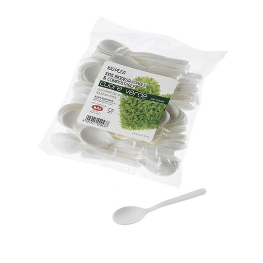 Leone - Q2043.S - Cucchiaino in CPLA - 10 cm - Leone - conf. 100 pezzi