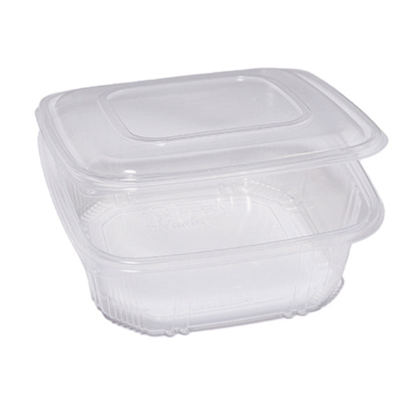 Cuki Professional - 48431062 - Contenitori in PP - con coperchio incernierato - 21,5 x 21,5 x 6,9 cm - Cuki Professional - pack 50 pezzi