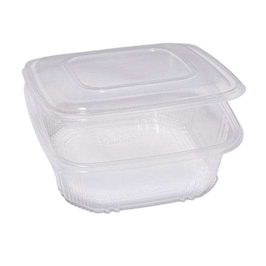Cuki Professional - 48431062 - Contenitori in PP - con coperchio incernierato - 21,5 x 21,5 x 6,9 cm - Cuki Professional - pack 50 pezzi