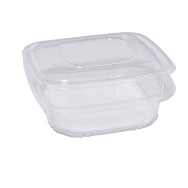 Cuki Professional - 48421042 - Contenitori in PP - con coperchio incernierato - 18,5 x 18,5 x 5,2 cm - Cuki Professional - pack 50 pezzi