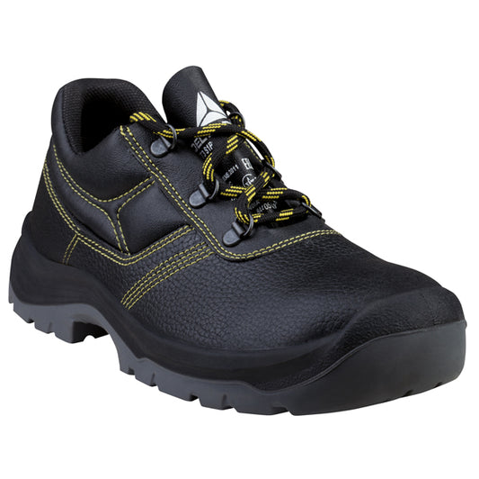 DELTAPLUS - JET3SPNO41 - Calzatura di sicurezza Jet3 S1P SRC - pelle crosta pigmentata - numero 41 - nero - Deltaplus