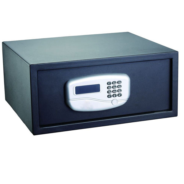 ITERNET - SS0432JA - Cassaforte di sicurezza - serratura elettronica - 43,2x37x19,5 cm - 10,5 kg - nero - Iternet
