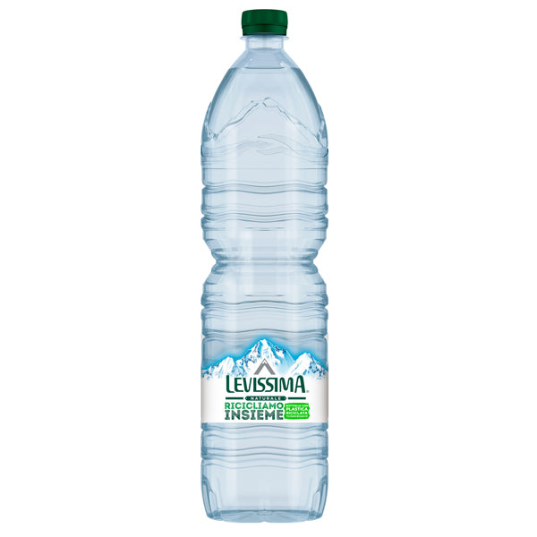Levissima - 4903313 - Acqua naturale - 1,5 L - bottiglia 25 RPET - Levissima