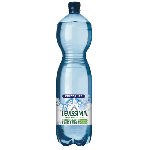 Levissima - 12130935 - Acqua frizzante - 1,5 L - bottiglia 25 RPET - Levissima