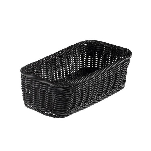 Leone - T0562.Z - Cestino rettangolare Vanity - in PPL - 32,5x17,5x10 cm - nero - Leone
