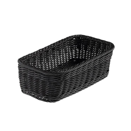 Leone - T0562.Z - Cestino rettangolare Vanity - in PPL - 32,5x17,5x10 cm - nero - Leone