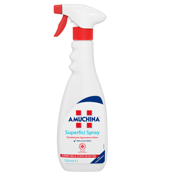 Amuchina Professional - 419628 - Superifici Spray Multiuso battericida e virucida - 750 ml - Amuchina Professional