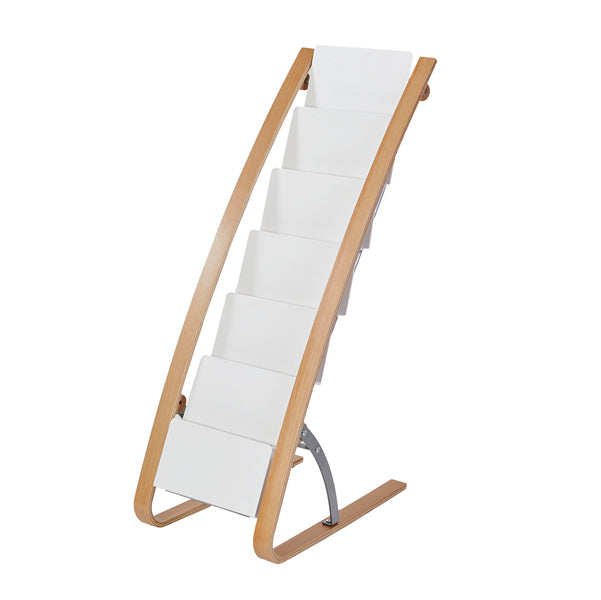 ALBA - DDEXPO6W BC - Portariviste da terra - 34 x 50 x 93 cm - 6 tasche - Alba