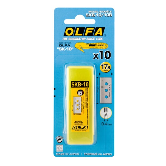 LEBEZ - SKB-10 - Lame di ricambio - per cutter SK-10 - Lebez - conf. 10 pezzi