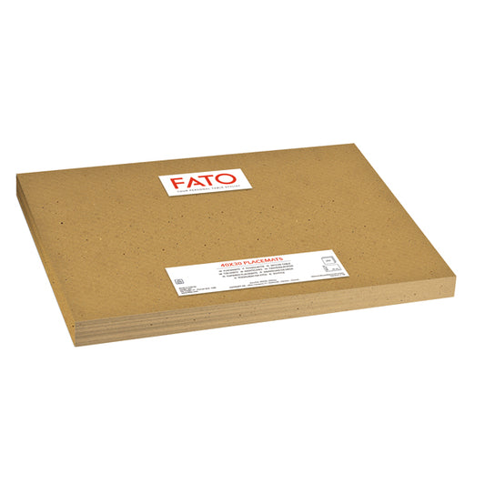 FATO - 89102000 - Tovaglietta Taverna - in cartapaglia - 30 x 40 cm - avana - Fato - conf. 200 pezzi