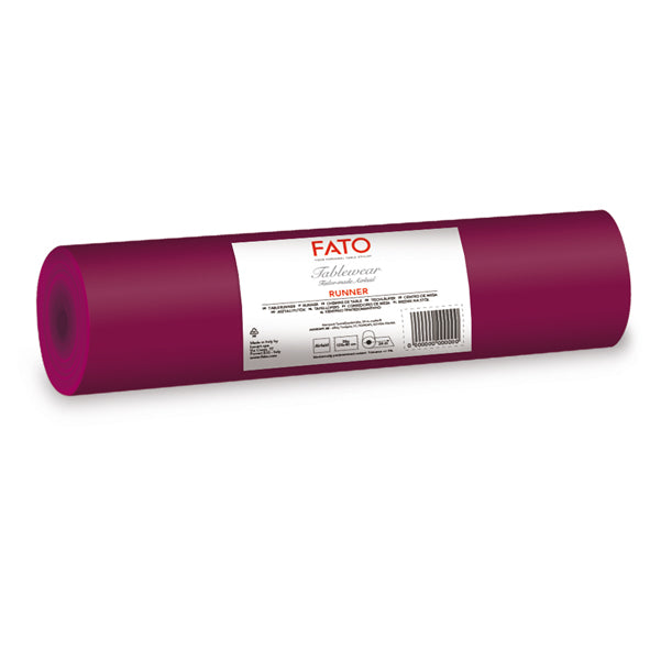 FATO - 88650201 - Runner linea AirLaid - 0,40 x 24 mt - bordeaux - Fato