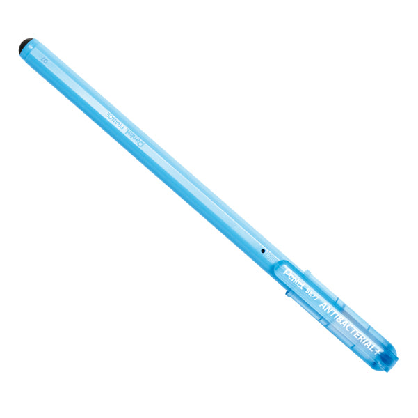 PENTEL - BK77AB-AE - Penna sfera Superb Antibacterical+ - punta 0,7 mm - inchiostro nero - Pentel