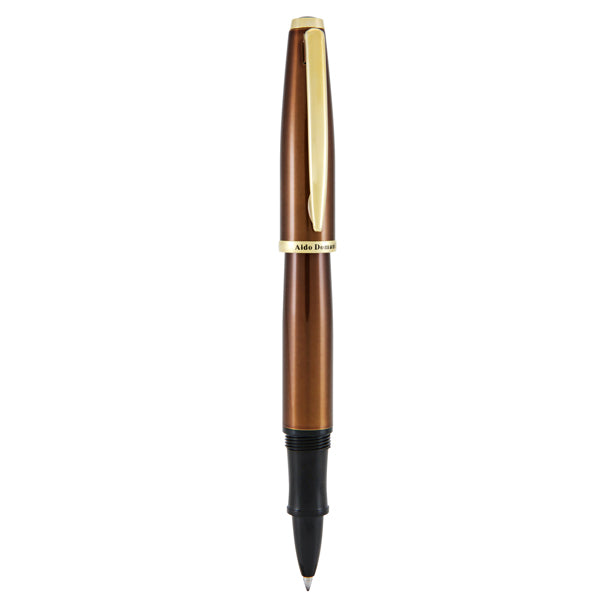 MONTEVERDE - J059666 - Penna roller Aldo Domani - punta M - fusto tabacco - Monteverde