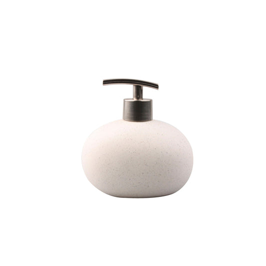 King Collection - D1597082 - Dispenser sapone liquido linea Stone - bianco - King Collection
