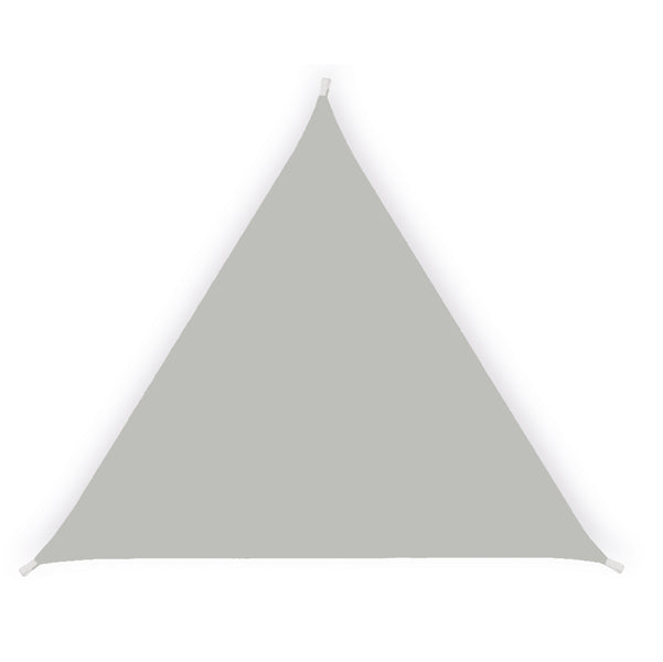 Garden Friend - T1699052 - Tenda a vela triangolare ombreggiante - 5 x 5 x 5 m - cenere - Garden Friend