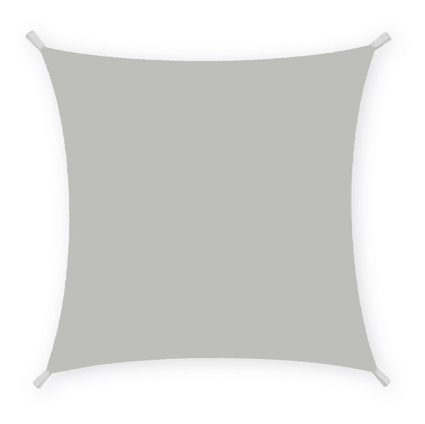 Garden Friend - T1699032 - Tenda a vela quadrata ombreggiante - 3 x 3 m - cenere - Garden Friend