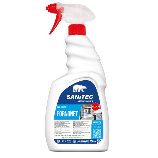 Sanitec - 1960-s - Detergente alcalino Fornonet - 750 ml - Sanitec