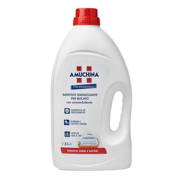 Amuchina Professional - 419623 - Additivo bucato igienizzante liquido - 3 L - Amuchina Professional