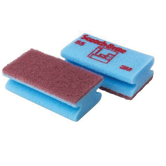 SCOTCH-BRITE - 7000037575 - Spugne accoppiate - blu - Scotch-Brite - conf.10 pezzi