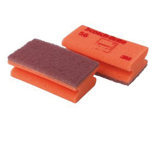 SCOTCH-BRITE - 7100145508 - Spugne accoppiate - rosso - Scotch-Brite - conf.10 pezzi