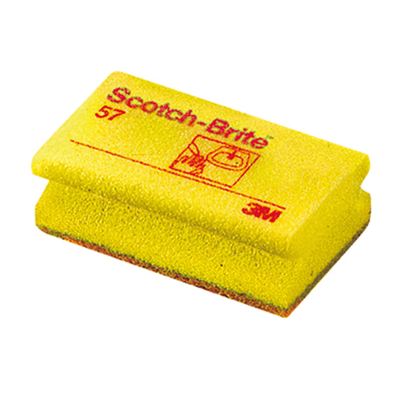 SCOTCH-BRITE - 7000037577 - Spugne accoppiate - giallo - Scotch-Brite - conf.10 pezzi