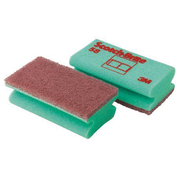 SCOTCH-BRITE - 7000037578 - Spugne accoppiate - verde - Scotch-Brite - conf.10 pezzi