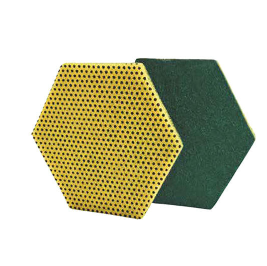 SCOTCH-BRITE - 7100206773 - Spugne in fibra 96Hex - doppia funzione - Scotch-Brite - conf. 15 pezzi