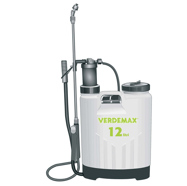 Verdemax - 5978 - Pompa a zaino meccanica - 12 L - Verdemax