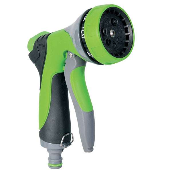 Verdemax - 9513 - Pistola a doccia - 7 getti - alluminio - Verdemax