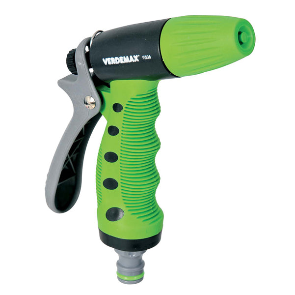 Verdemax - 9506 - Pistola a spruzzo regolabile - plastica - Verdemax