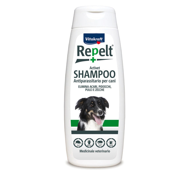 Repelt - 35019 - Shampoo antiparassitario per cani - 250 ml - Repelt