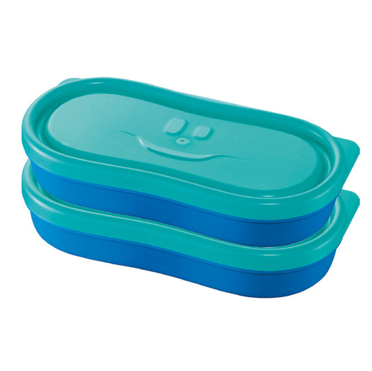 Maped Picnik - 870903 - Snack box Picnik Concept - blu - Maped - set 2 pezzi