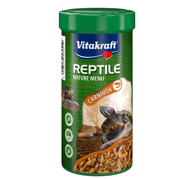 Vitakraft - 58451 - Mangime Reptile Gammare Menu Carnivor - 250 ml - Vitakraft