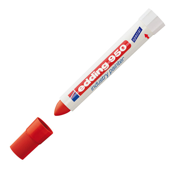 EDDING - 4-950002 - Pastello industriale E-950 - rosso - Edding