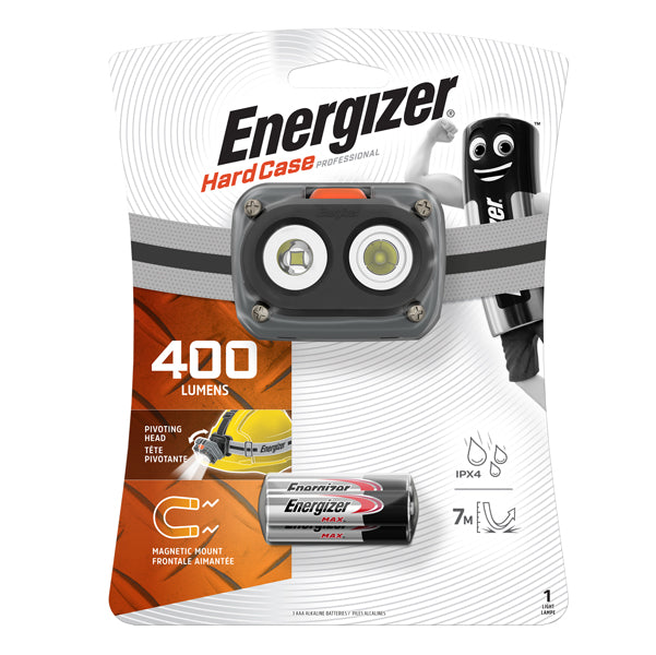 Energizer - E300832100 - Torcia Hardcase Professional Magnetic Headlight - Energizer