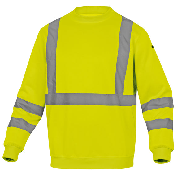 DELTAPLUS - ASTRAJAXG - Felpa sportiva Astral - alta visibilitA' - tg. XL - giallo fluo - Deltaplus