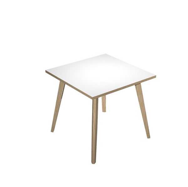 ARTEXPORT - 6401-DKA-3C - Scrivania Woody - 80 x 80 x H 74,4 cm - rovere - bianco - Artexport