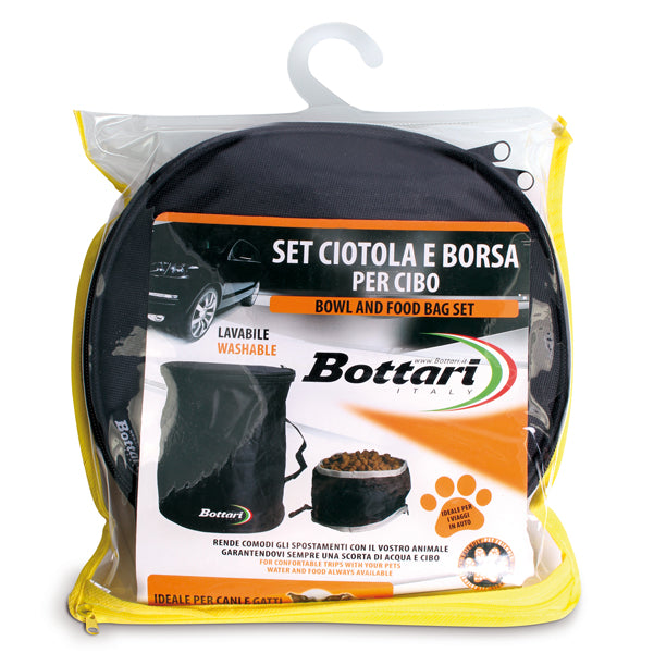 Bottari - 16817 - Set ciotola + borsa per cibo - Bottari