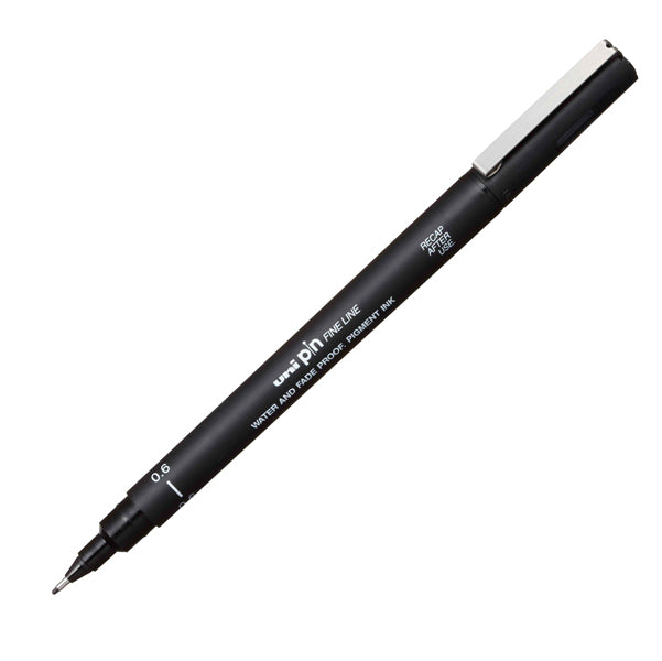 UNI MITSUBISHI - M PIN106 N - Pin fineliner - punta 0,6 mm - nero - Uni Mitsubishi