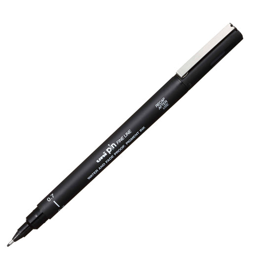 UNI MITSUBISHI - M PIN107 N - Pin fineliner - punta 0,7 mm - nero - Uni Mitsubishi