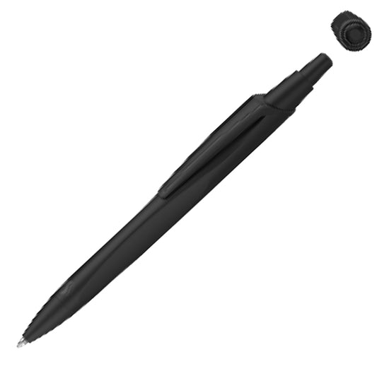 SCHNEIDER - P131811 - Penna a sfera a scatto Reco - punta media - nero - Schneider